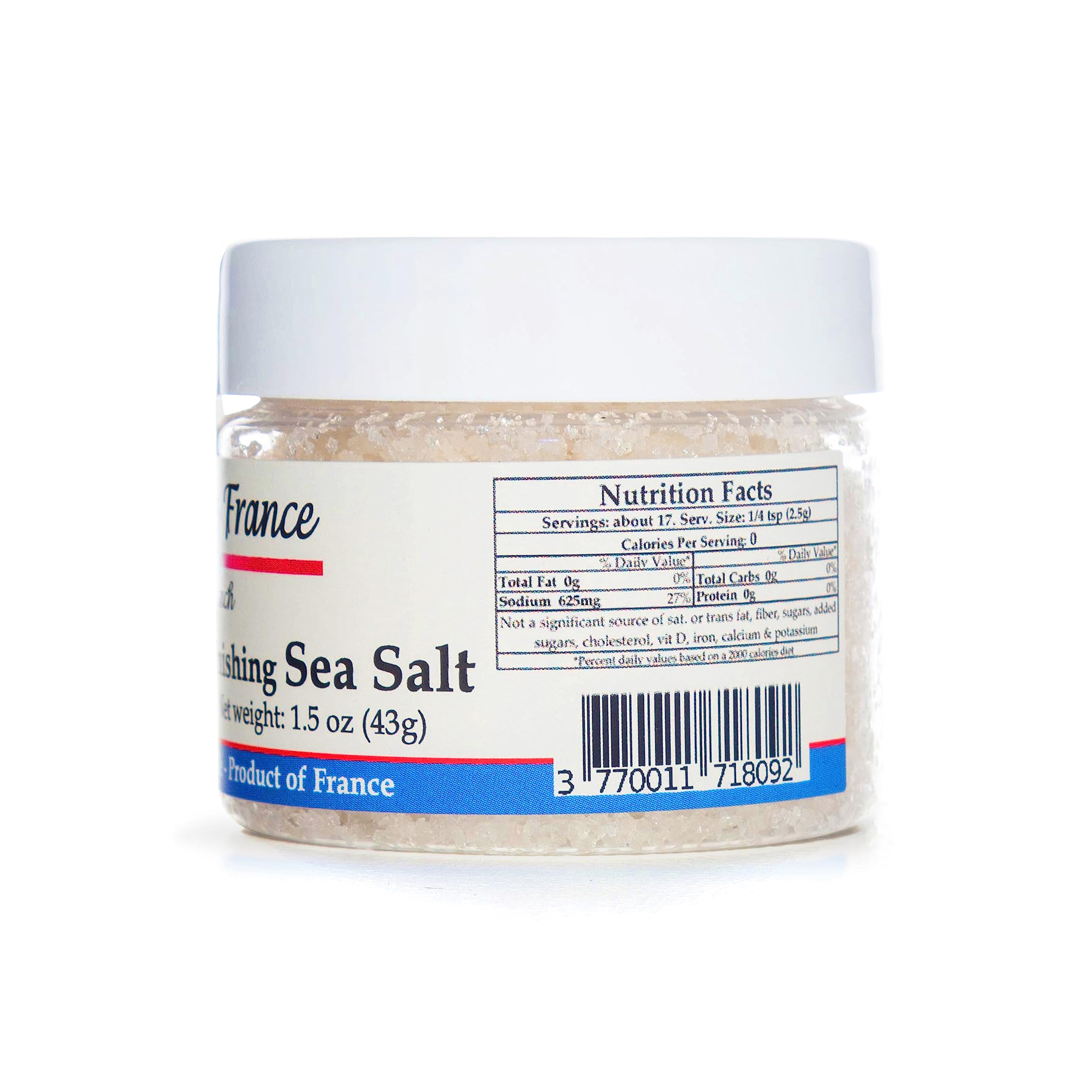A dish finished with Straight from France Fleur de Sel for sophisticated contrast.