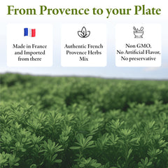 Straight from France Provence Herbs Mix ingredients highlight pure herbs with no artificial additives.