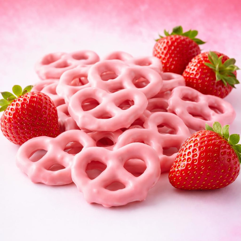 Strawberry Yogurt Pretzel Delights single-serve pouch for easy snacking