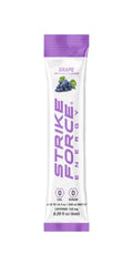Strike Force grape liquid dissolves easily in water with no clumps.