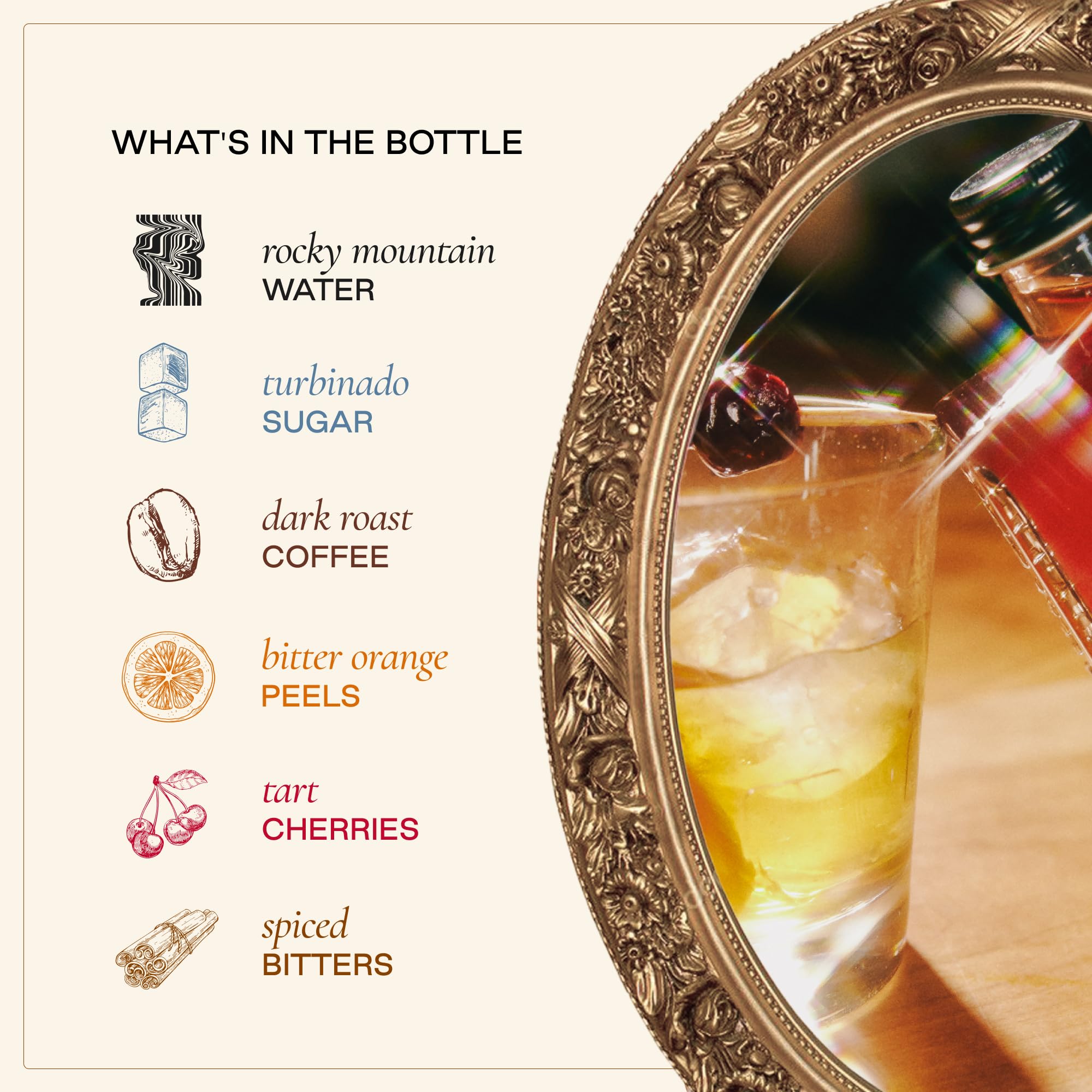 Strongwater bourbon-pairing shot shows easy mixing with whiskey.