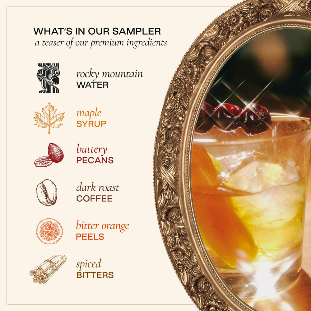 Strongwater Old Fashioned sampler travel-pack keeps quality on the go