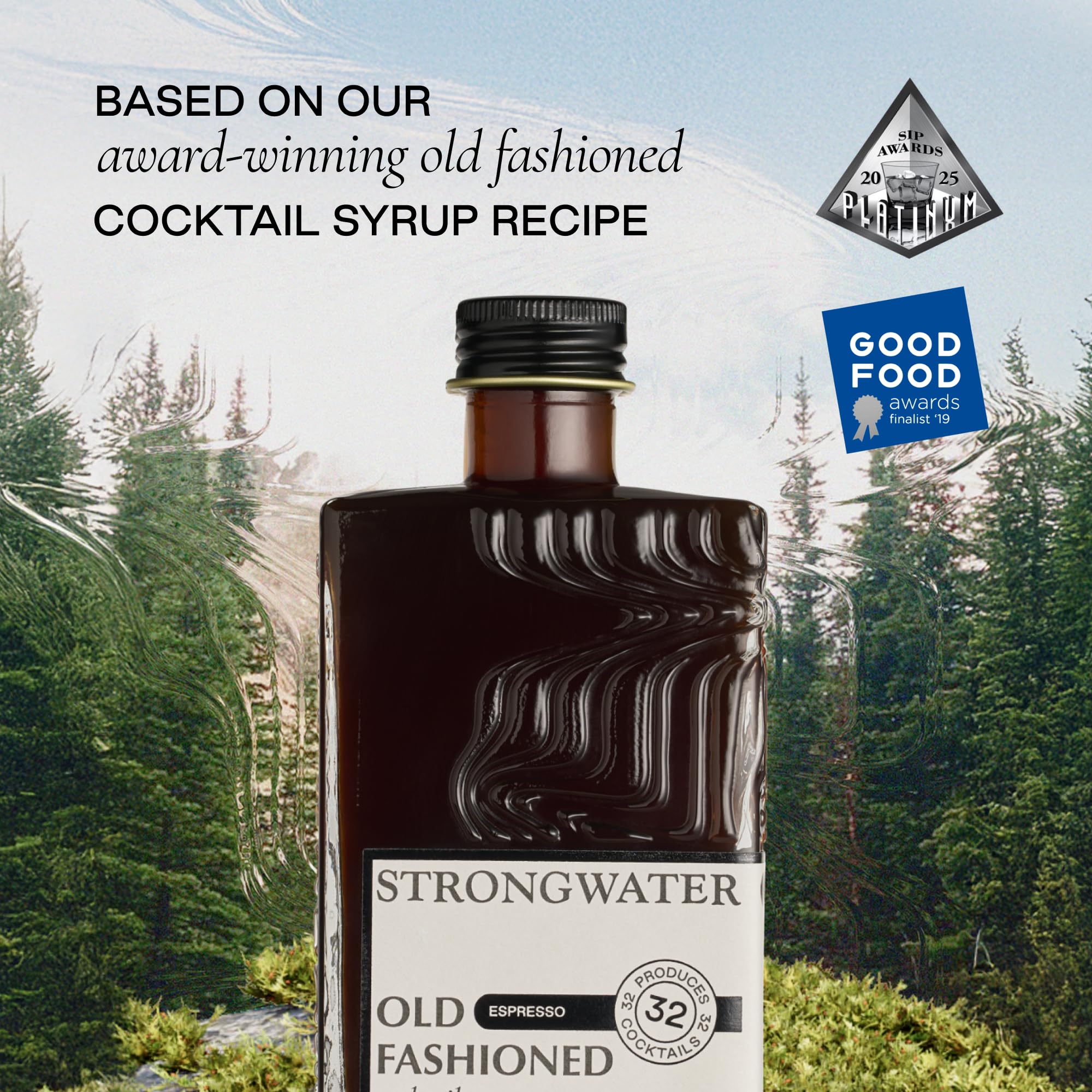 Strongwater Platinum SIP Award badge foreground signals quality recognition.
