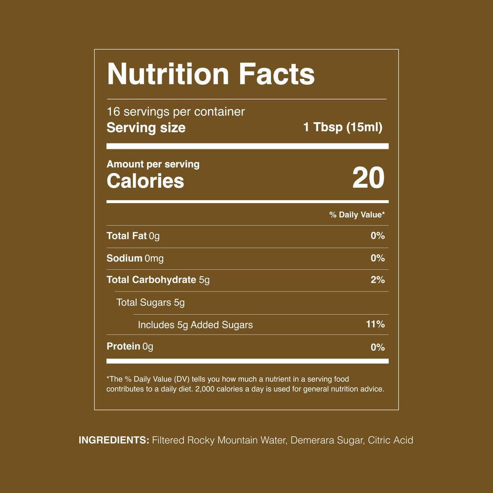 Strongwater demerara sugar crystals close-up for rich, layered flavors.