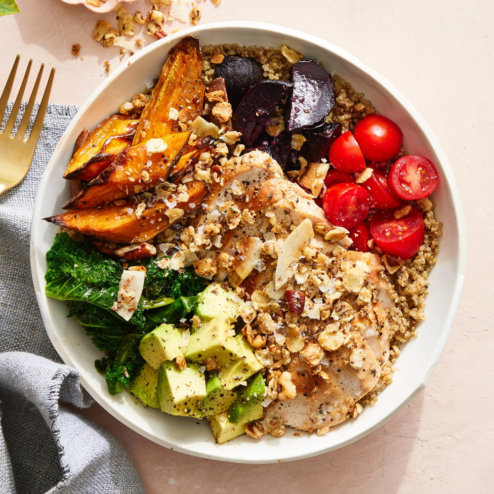Struesli small-batch packaging, chef-crafted quality.