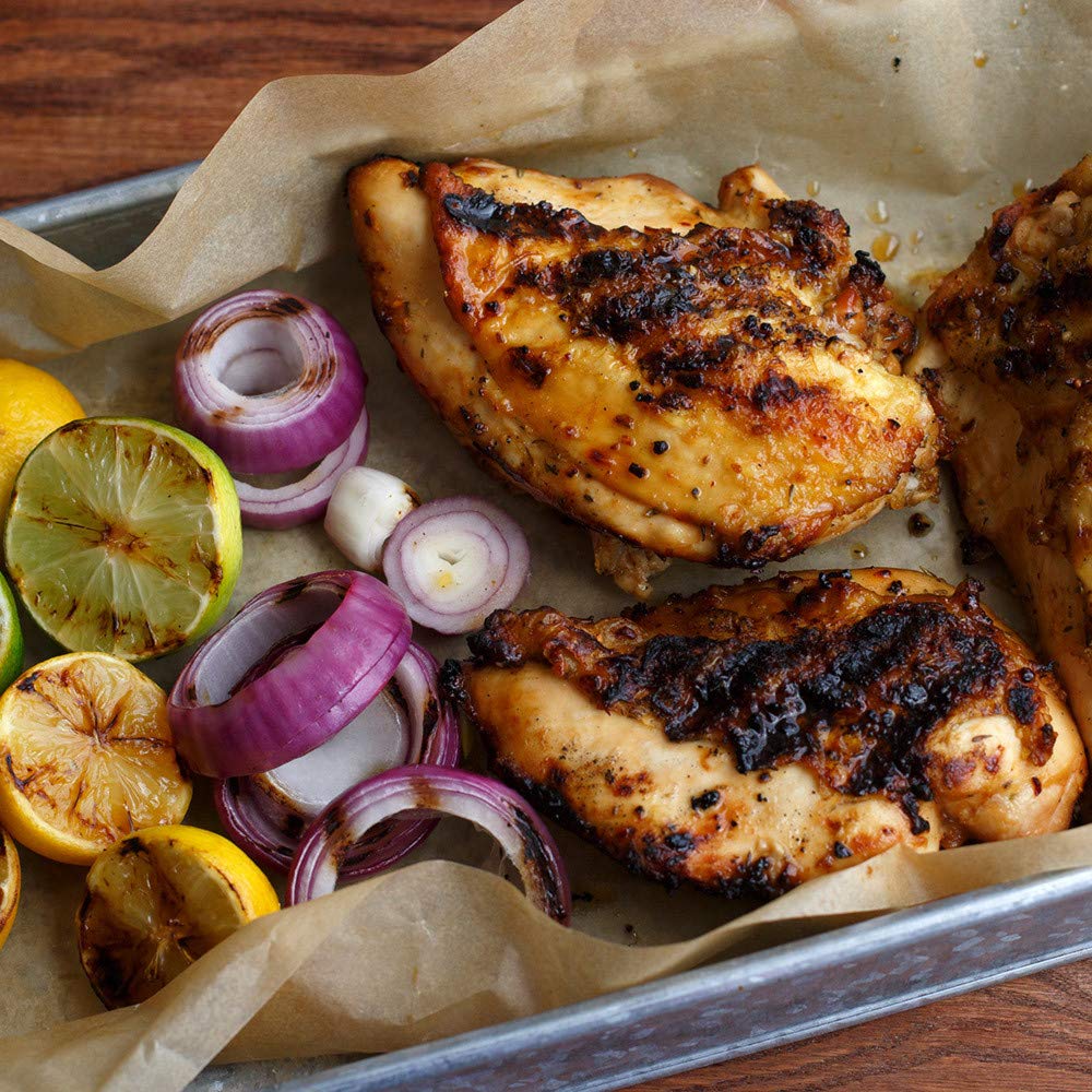 Chicken marinating in the fridge with Stubb's Citrus Onion