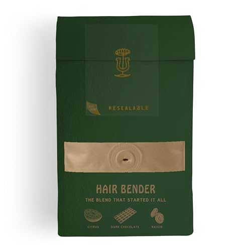 Stumptown Hair Bender bag on shelf signaling Direct Trade quality