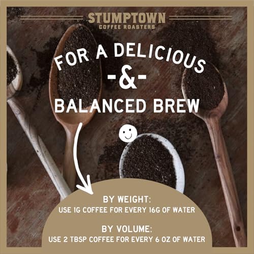 Stumptown Holler Mountain pre-ground bag ready for drip brewers.