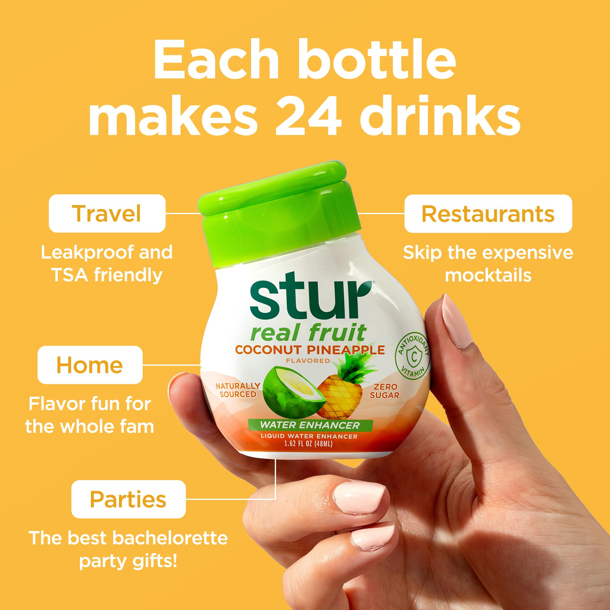 Stur keto-friendly formula supports low-carb hydration without artificial ingredients