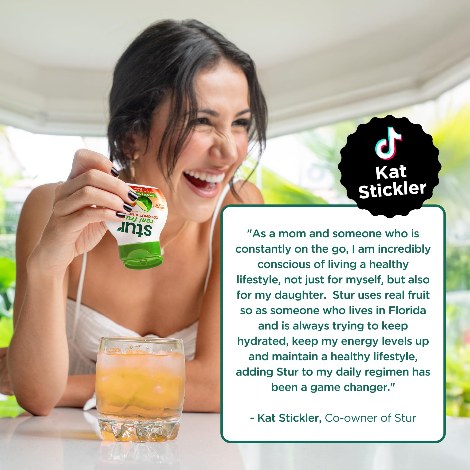 Stur delivers vitamin C and antioxidants per serving
