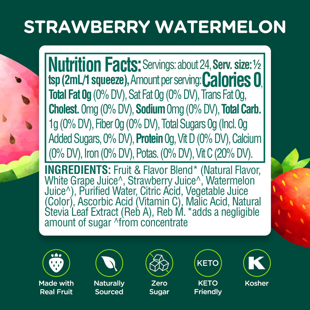 Stur variety-pack bottles arranged showcasing real fruit extracts and colorfully flavored hydration options.