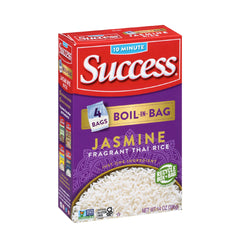 SUCCESS Boil-in-Bag Jasmine Rice aroma enriches weeknight meals.