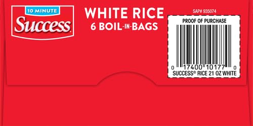 SUCCESS ready-in-10-minutes label supports fast weeknight prep.