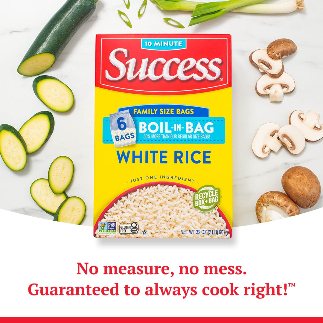 SUCCESS rice casserole dish highlights easy bake-and-serve dinners.