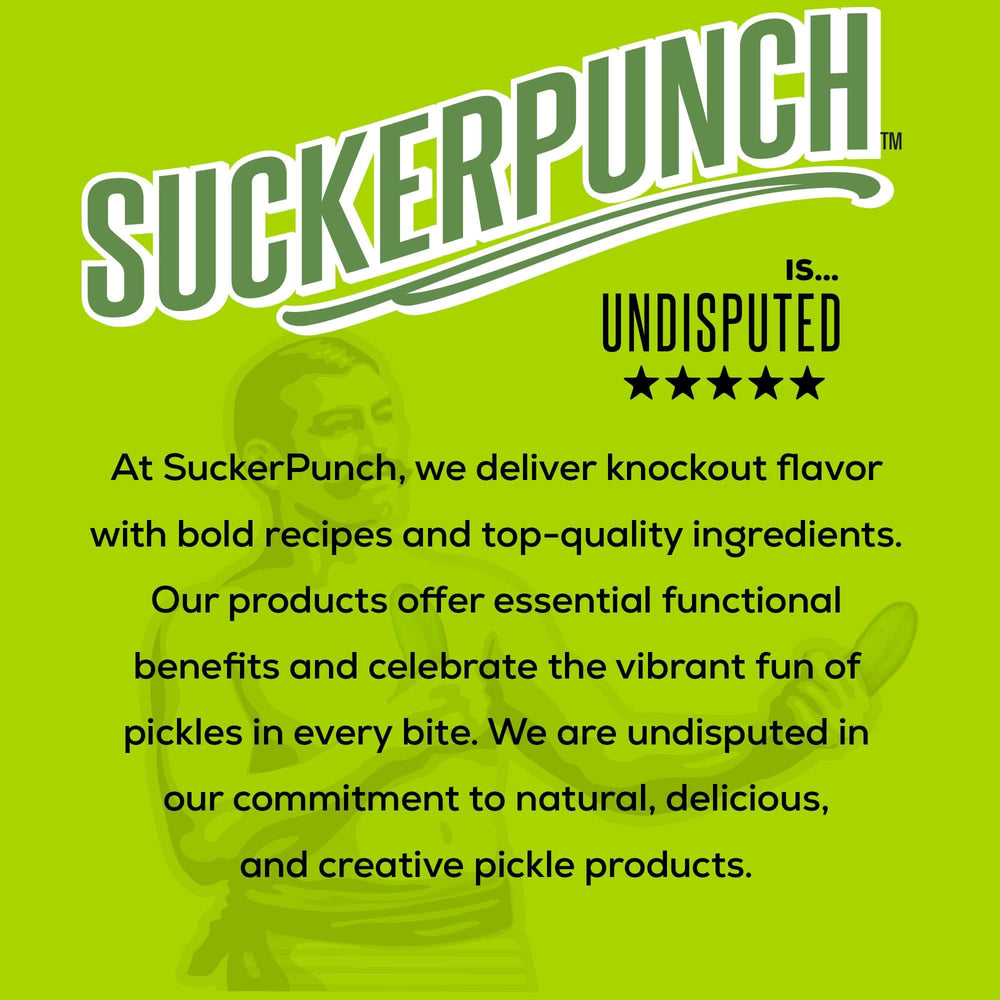 SuckerPunch made-in-USA seal signals quality ingredients.