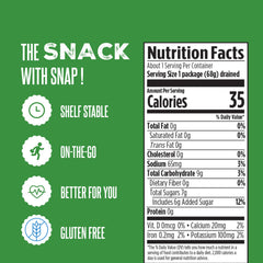 SuckerPunch Snappy Sweet bread-n-butter dill pickles chip-cut, gluten-free and keto-friendly portable pouch