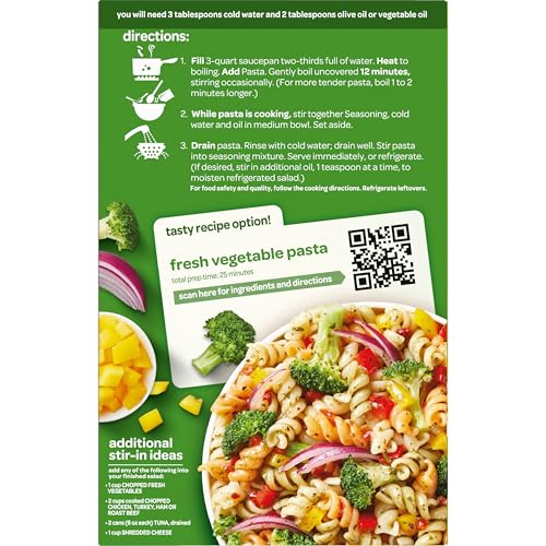 Suddenly Pasta Salad Classic prepared bowl ready for lunch or picnics
