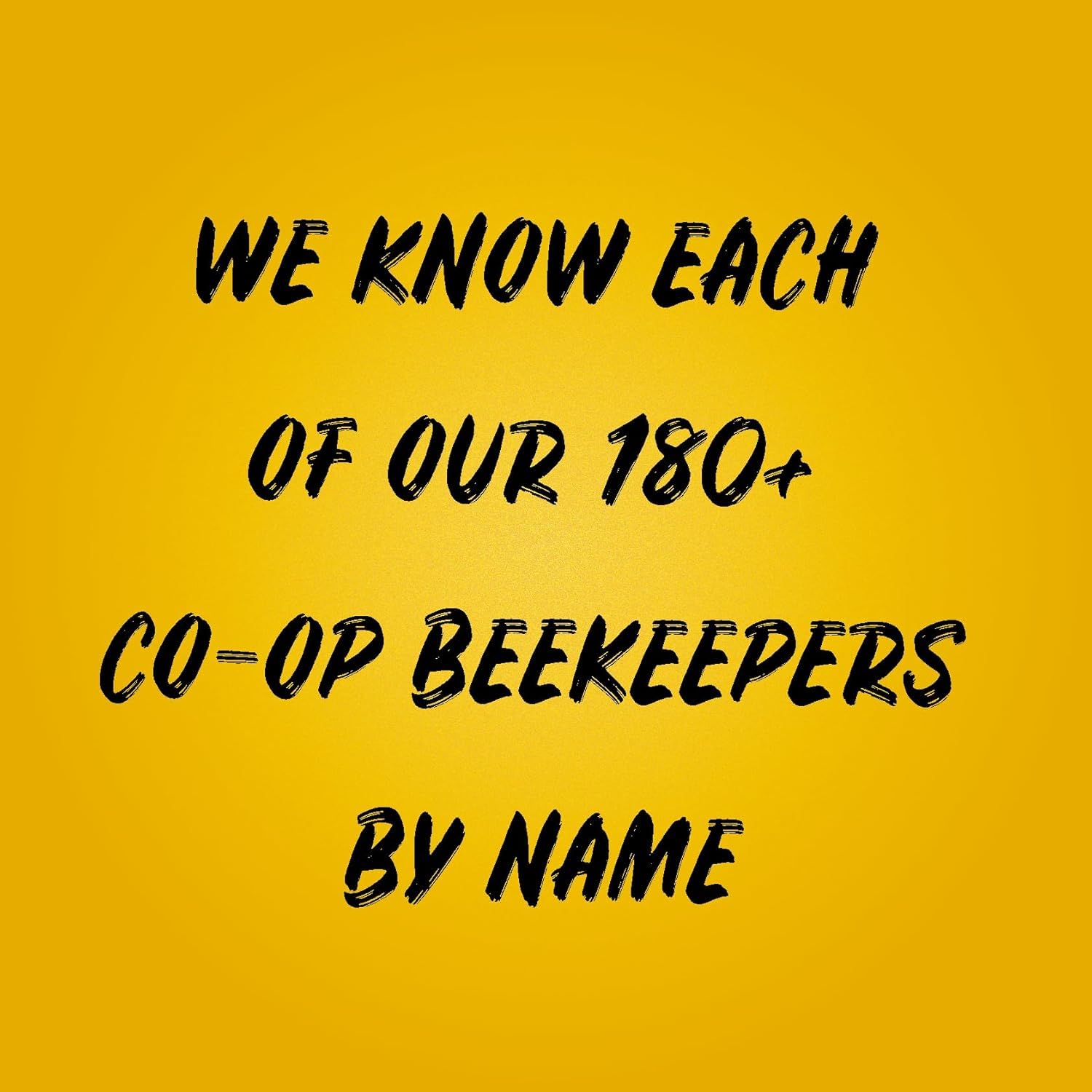 Beekeeper-owned Sioux Honey Association Co-op logo on label.