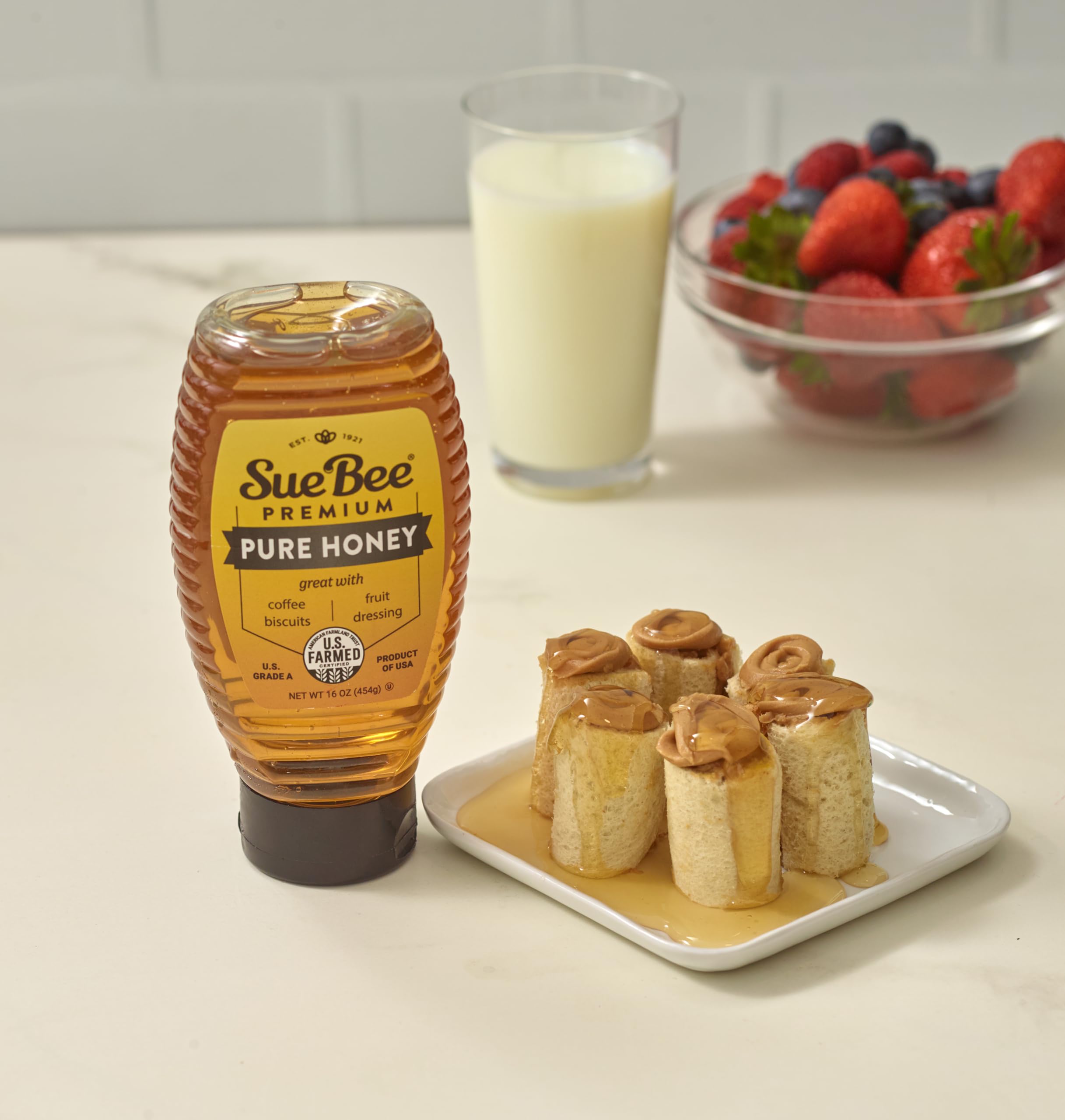 Sue Bee filtered honey demonstrates clarity and quality control