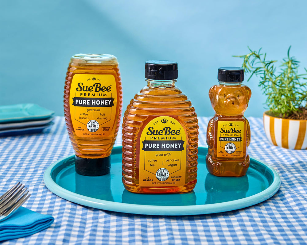 Sue Bee honey wine pairing shot suggests flavor versatility for pairing experiments.