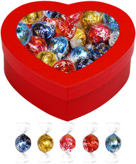 SUGADELIC heart-shaped chocolate truffles gift box, ideal for gifting and sharing.