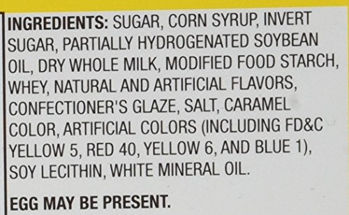 Close-up of Sugar Babies Milk Caramels texture shows creamy caramel and soft bite.