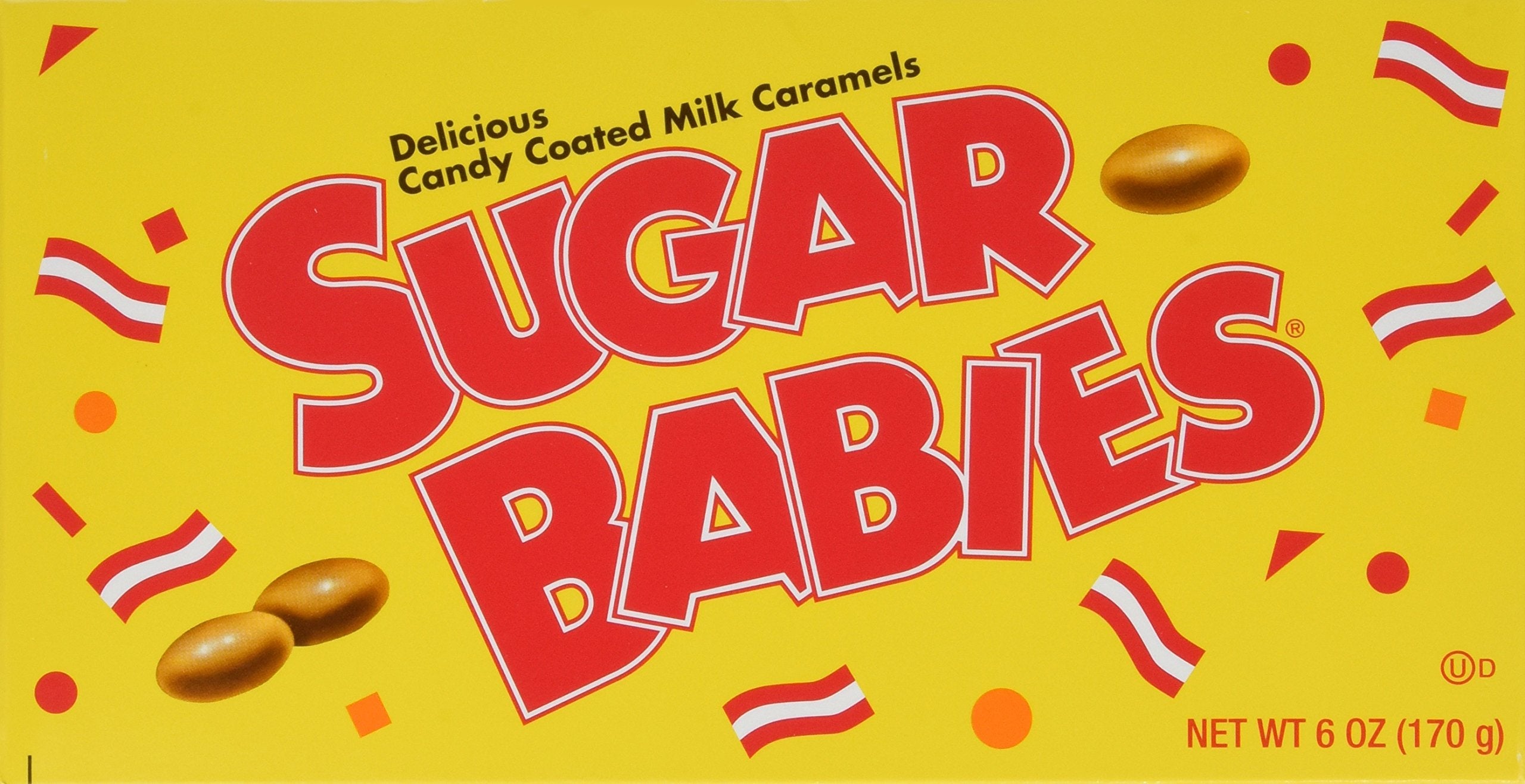 Sugar Babies Milk Caramels Pack Two Boxes ready for sharing at gatherings.