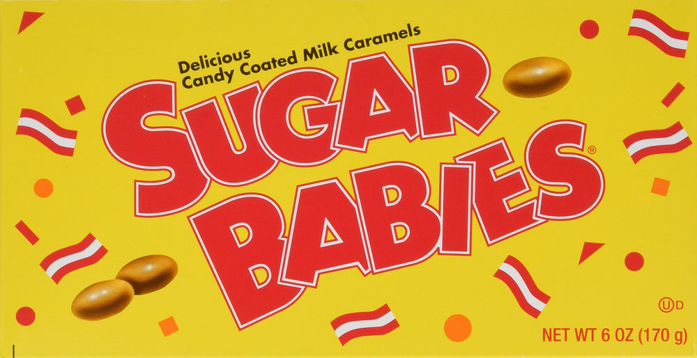 Sugar Babies Milk Caramels Pack Two Boxes ready for sharing at gatherings.