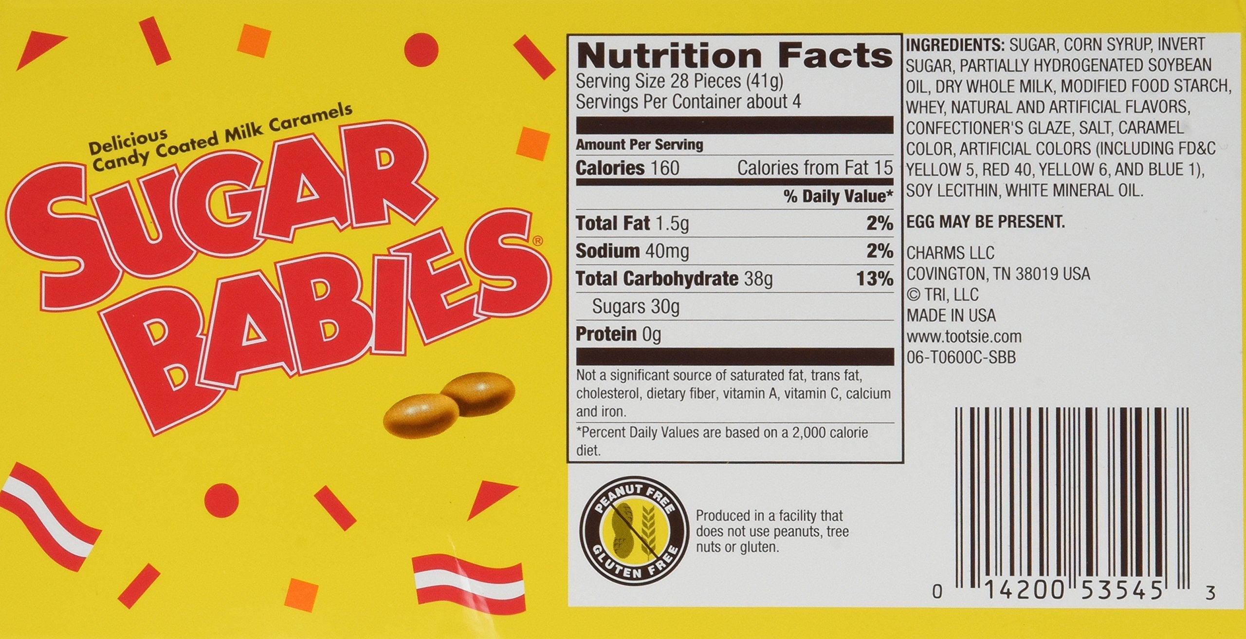 Sugar Babies Milk Caramels pack-two-boxes shown for gifting or personal indulgence.