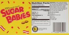 Sugar Babies Milk Caramels pack-two-boxes shown for gifting or personal indulgence.