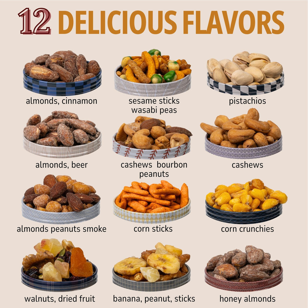 SUGAR PLUM Snack Box diversity of snacks for gifting