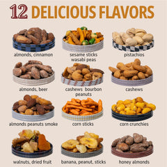 SUGAR PLUM Snack Box diversity of snacks for gifting