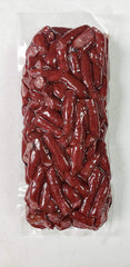 Sugar River Meat Snack Ends & Pieces close-up, great for camping or quick home snacks.