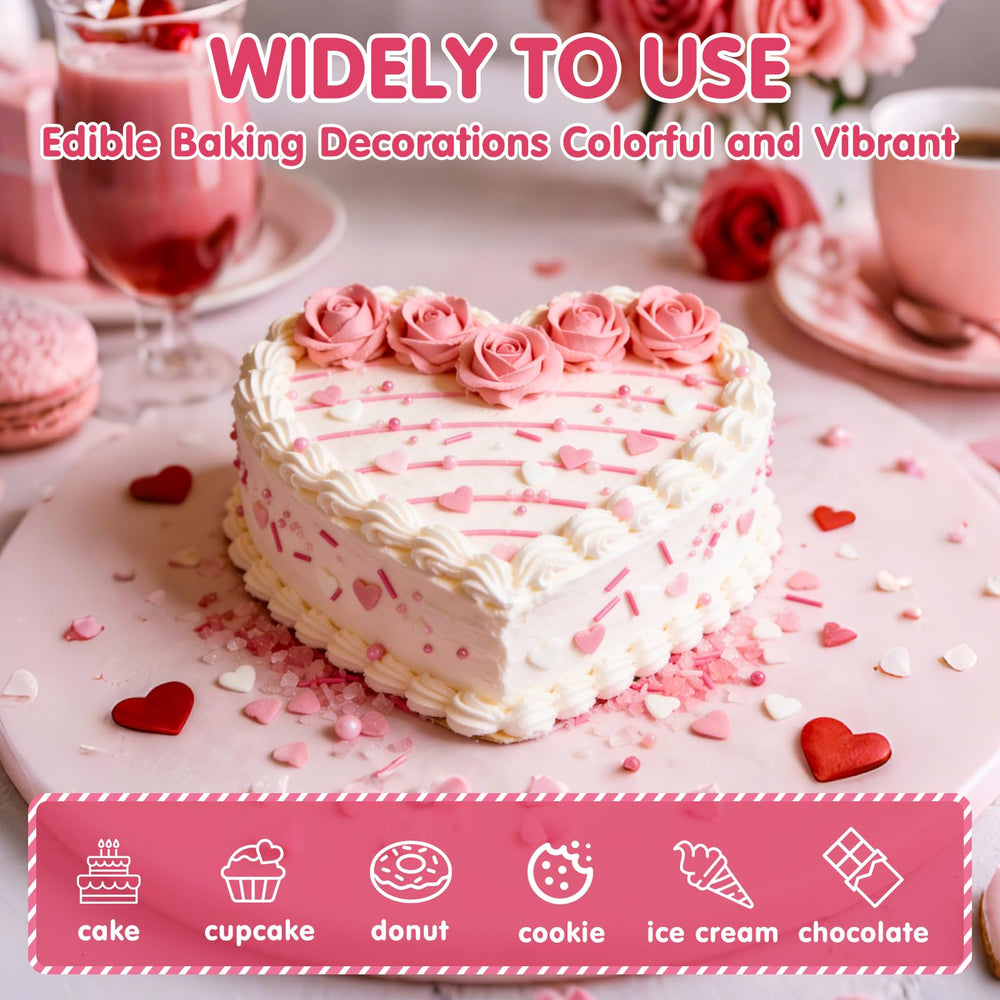 Sugarzy cake decor sprinkles brighten donuts and desserts.