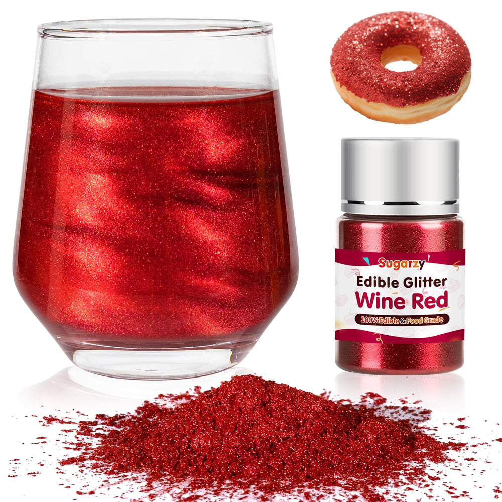 Sugarzy edible glitter pack travels easily for on-the-go decorating