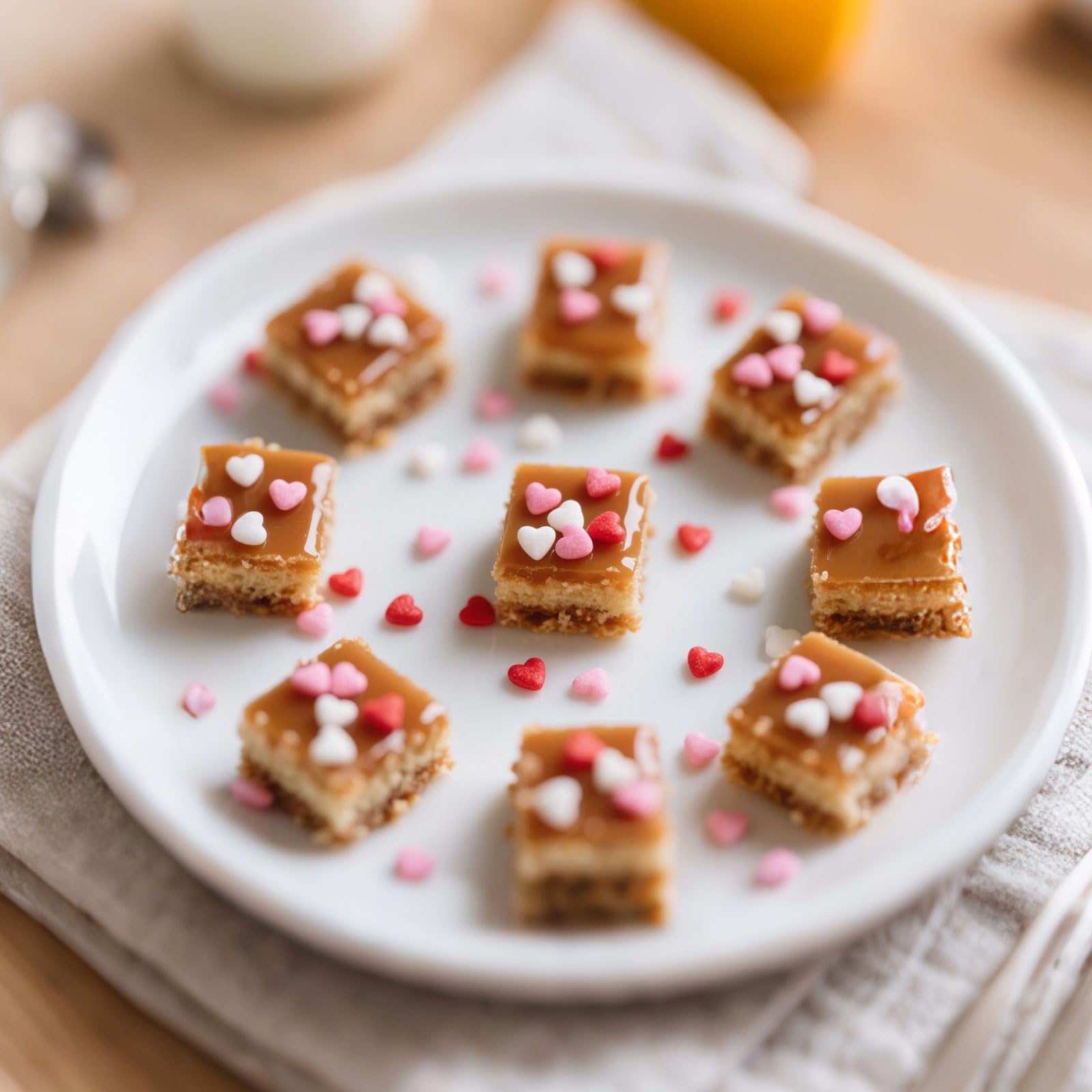 Sugarzy mixed heart sprinkles brighten desserts for celebrations