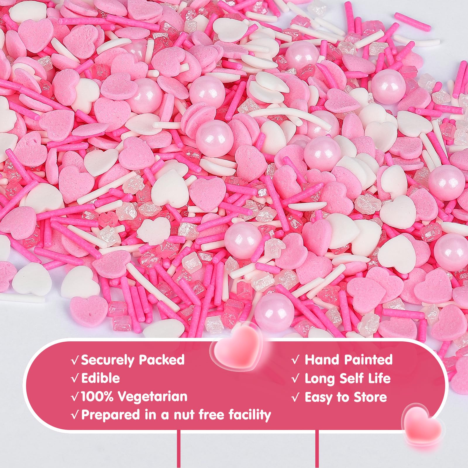 Sugarzy ice cream sprinkles add color and fun to desserts.