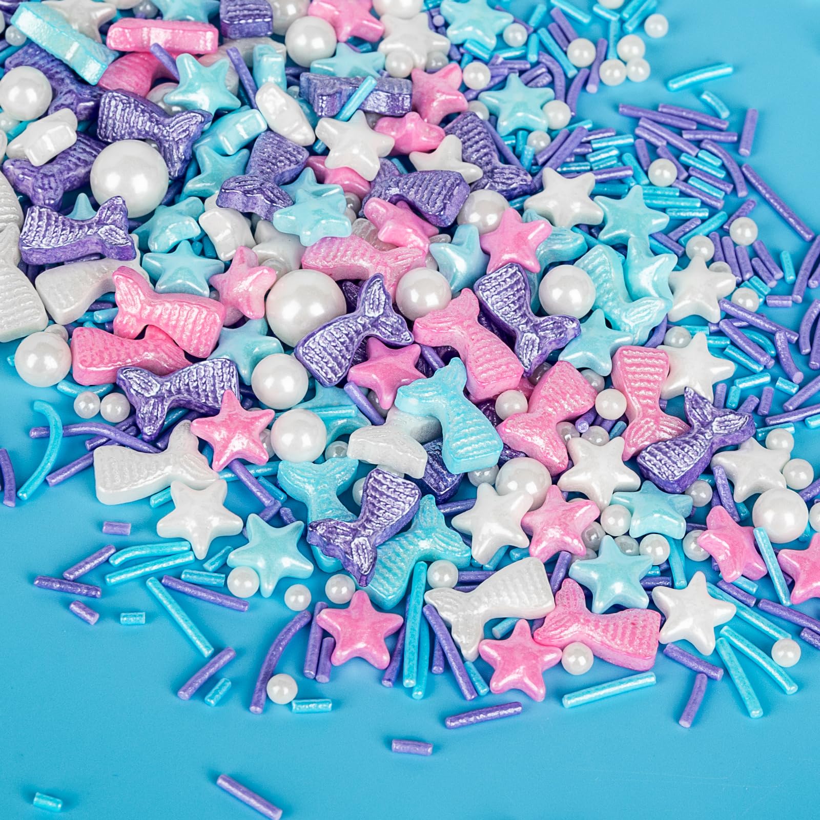 Sugarzy Sprinkles ice cream toppers add color and fun.