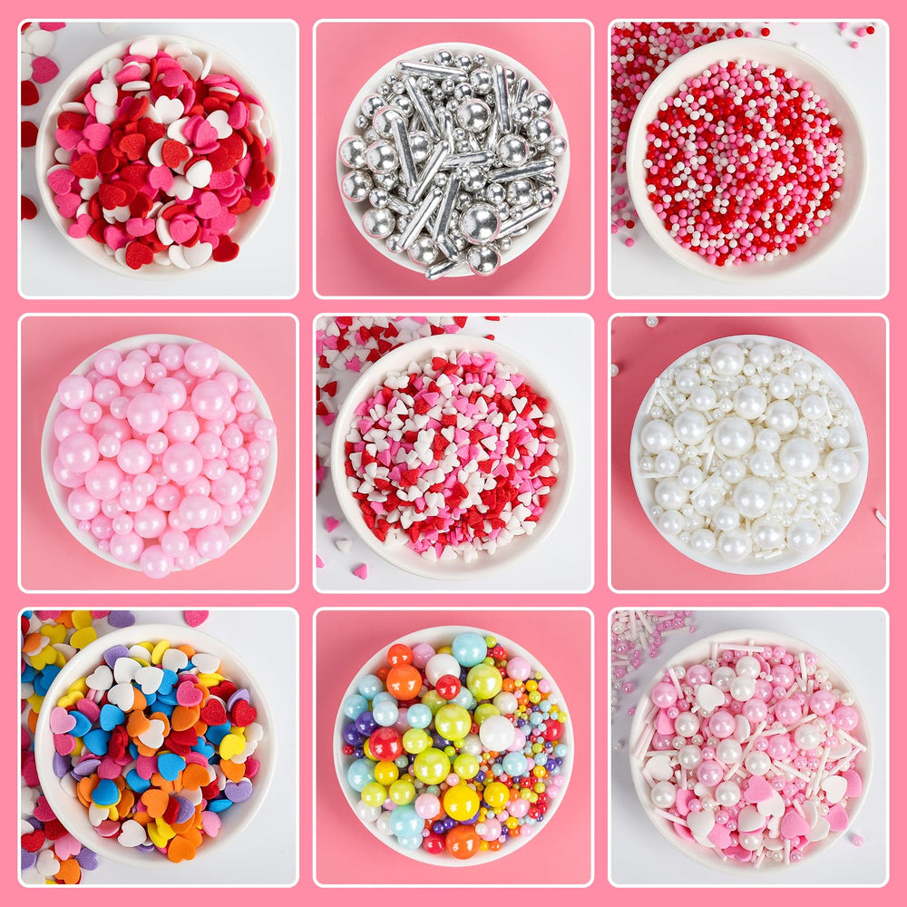 Sugarzy Sprinkles for cookies and cakes with shimmering texture.