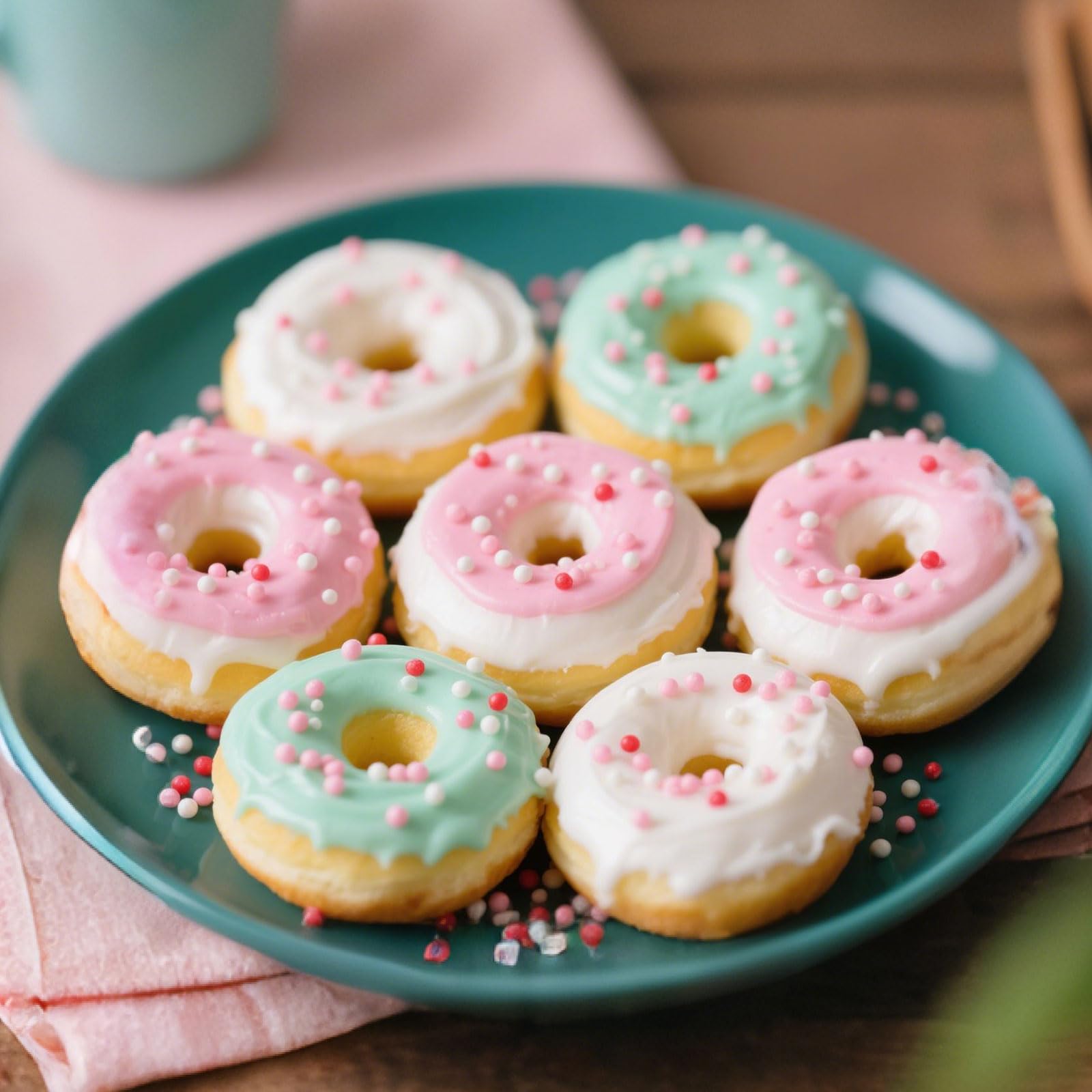 Sugarzy sprinkles for donuts pastries with eye-catching detail