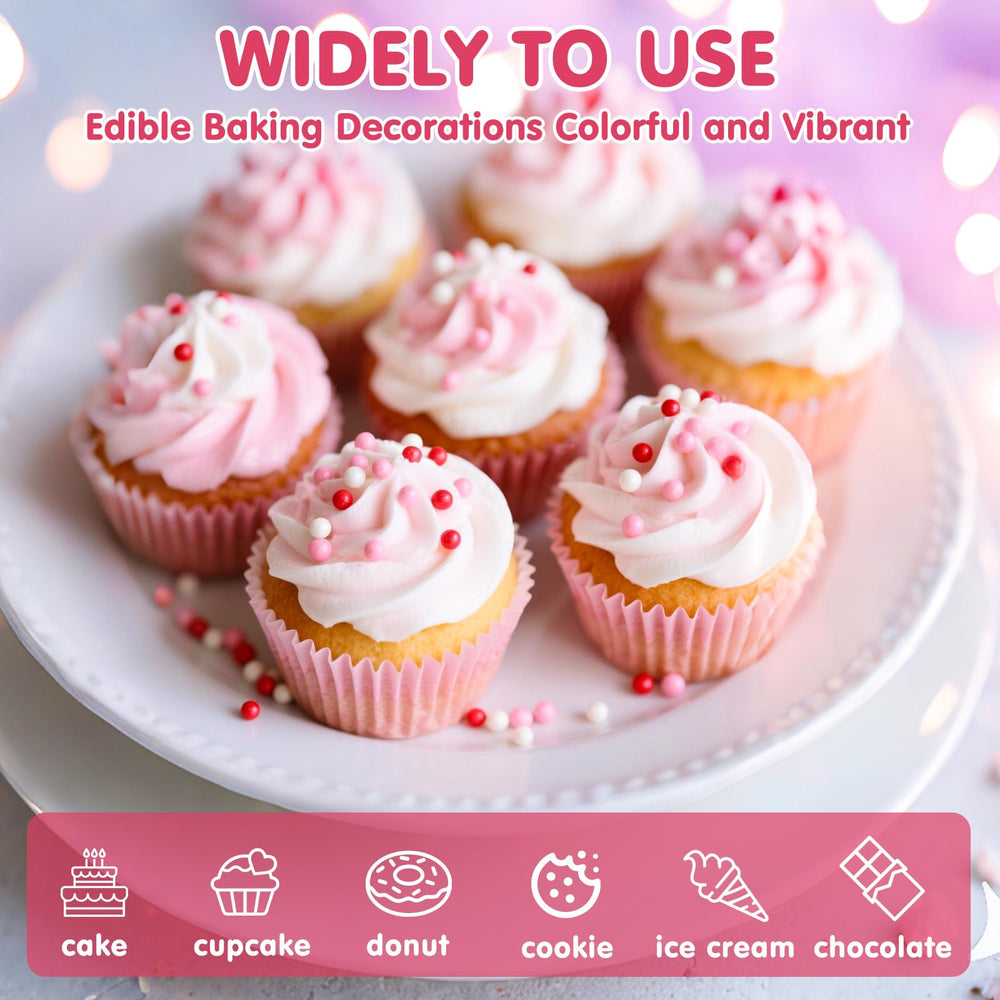 Sugarzy sprinkles ice cream topping for colorful desserts