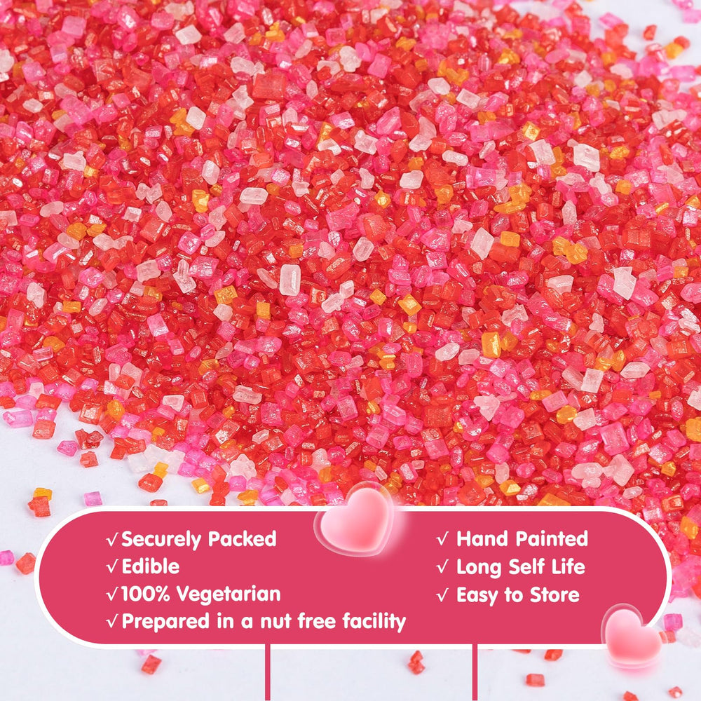 Sugarzy wedding and party sprinkles add elegant touches for special occasions.