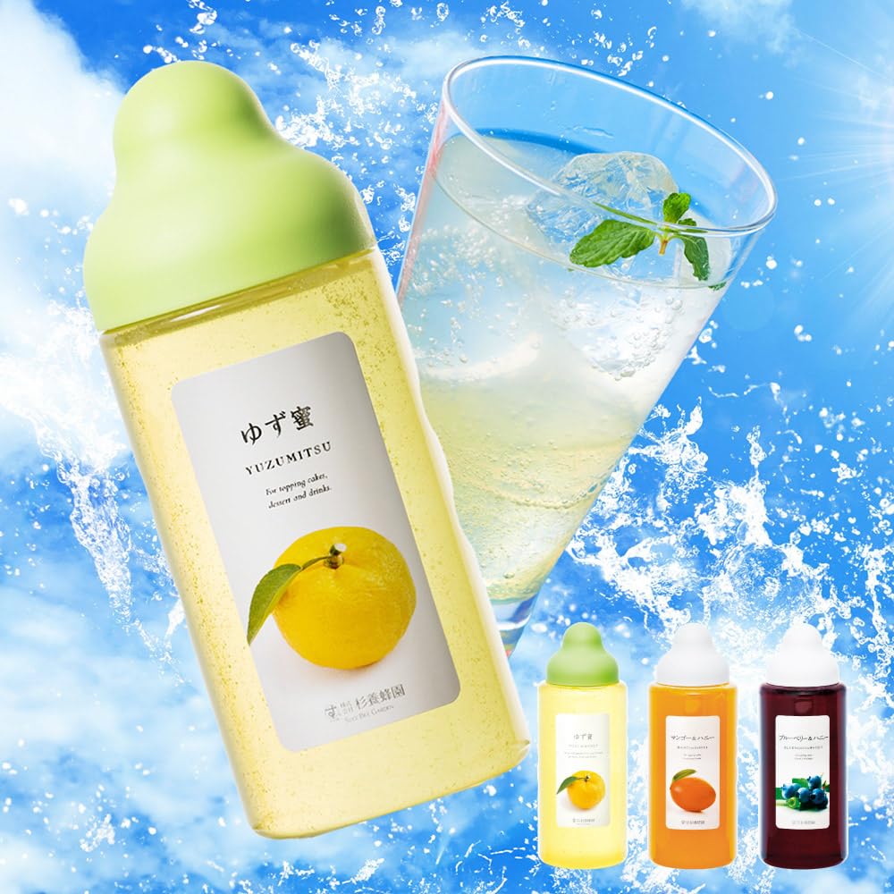 Sugi Bee Garden Yuzu & Honey pairs with tea for a fragrant lift.