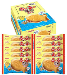 Sugimura-ya Taiyaki chocolate snack set of 10, ready for on-the-go treats.