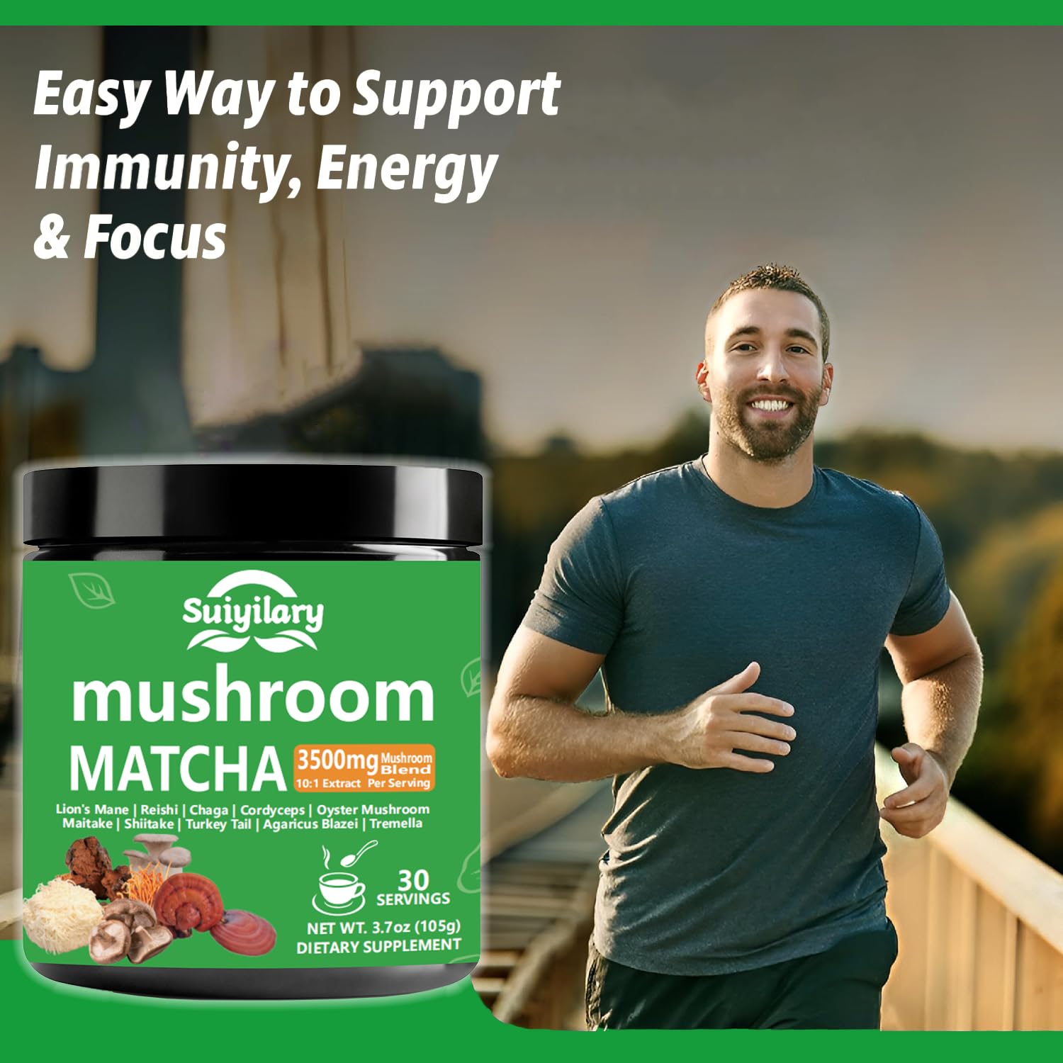 Suiyilary chaga mug shot suggesting immune-supporting sipping moments.