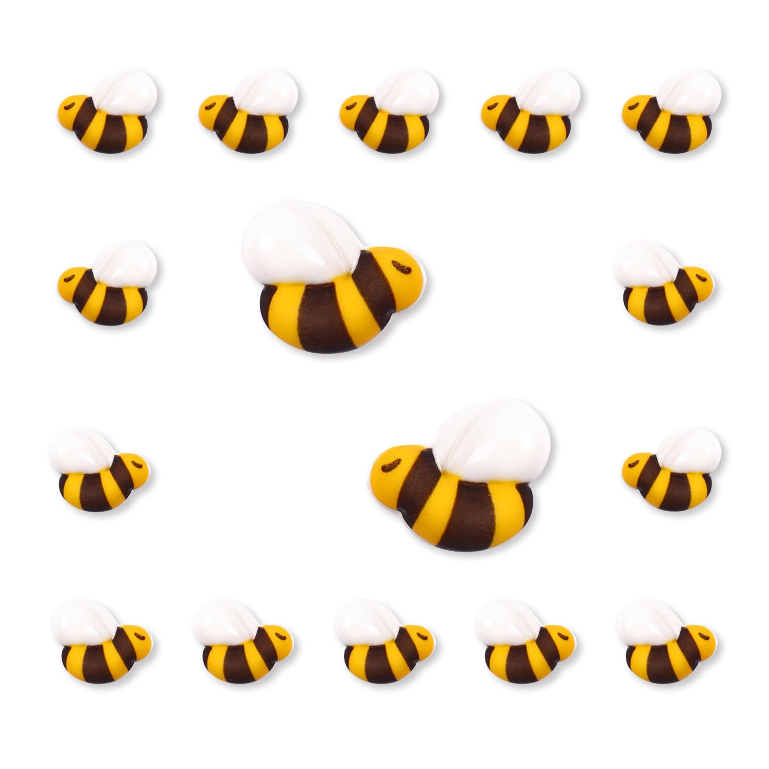 Sujoygar edible bee sprinkles for cakes add vibrant whimsy.