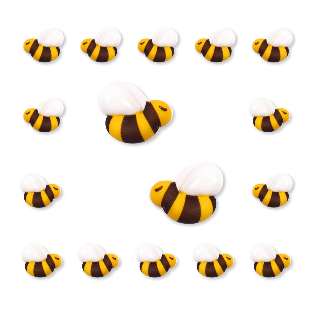 Sujoygar edible bee sprinkles for cakes add vibrant whimsy.