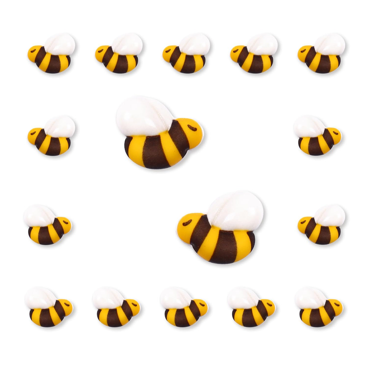 Sujoygar edible bee sprinkles for cakes add vibrant whimsy.