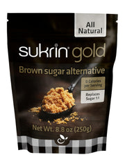 Sukrin Gold brown sugar substitute granules for baking and coffee