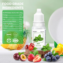 SUKVTDY flavoring oil apple and honey peach for baking and snacks